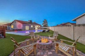 1 Story, 3 BR Home w Hot tub, Pool Grill, Firepit